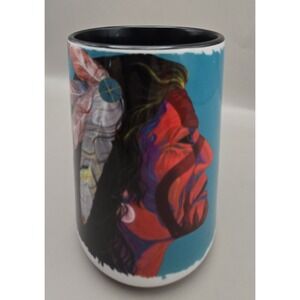 Ceramic Coffee Mug Native American Inspired 'Knowledge'By Bill Rabbit